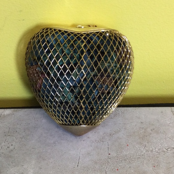 Gold mesh potpourri Christmas ornament - Picture 2 of 6